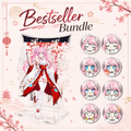 Bestseller Bundle: Stand & Badges/Pins